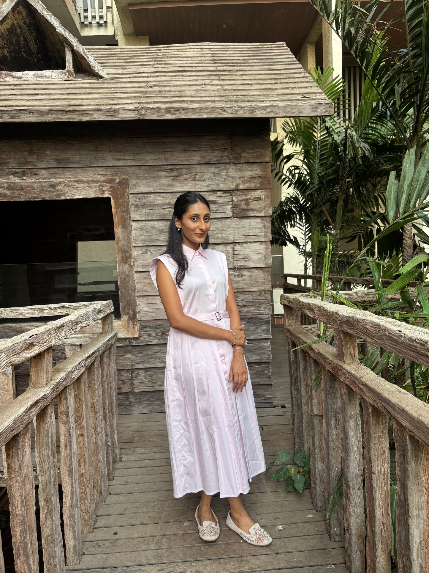 Pleated Dress